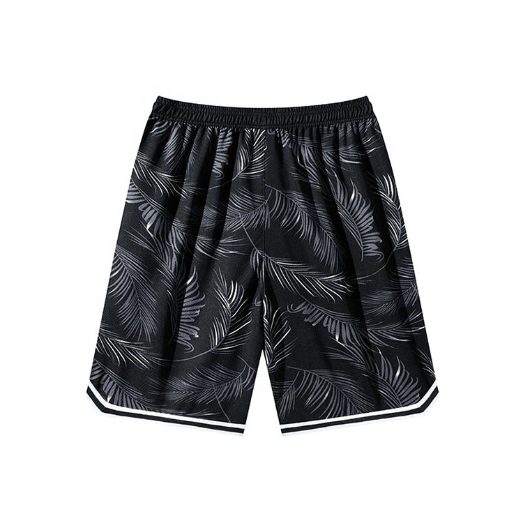 Promotional price men sportswear shorts hip hop streetwear men basketball pants mesh polyester shorts