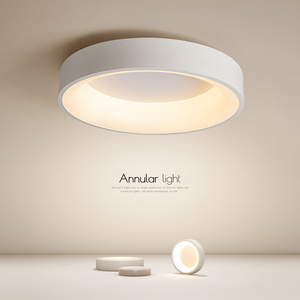 Nordic Smart Ceiling Lights Bedroom House Panel Lighting Lamp White Black Led Ceiling Lights Fixtures Modern