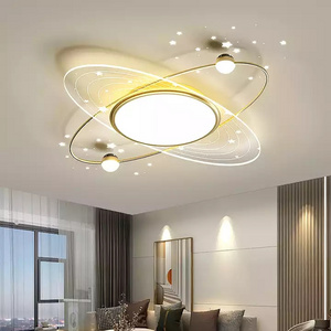 Indoor acrylic lamparas de techo para interior modern decorative chandelier led ceiling light for living room