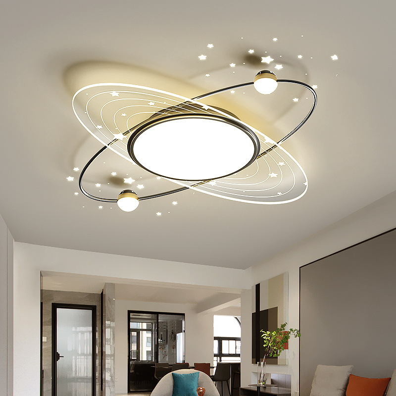 Indoor acrylic lamparas de techo para interior modern decorative chandelier led ceiling light for living room