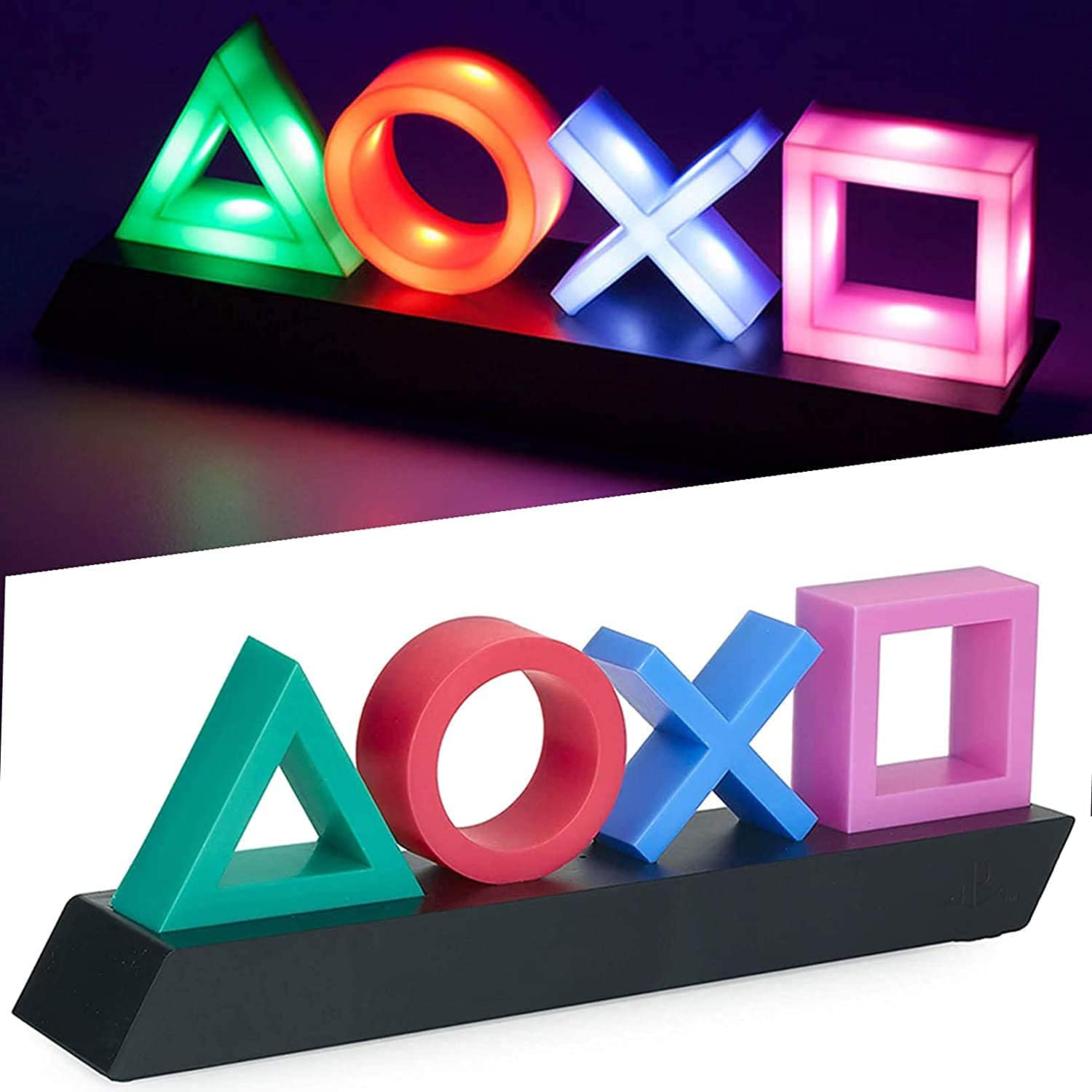 Modern interior atmosphere gaming led lighting Music Reactive game room lights RGB sound control rhythm light