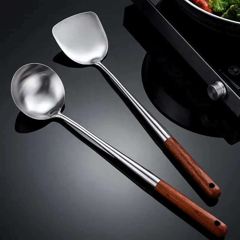 Classic style kitchen cookware set stainless steel kitchen utensils cooking tools kitchen tools utensil set for restaurant