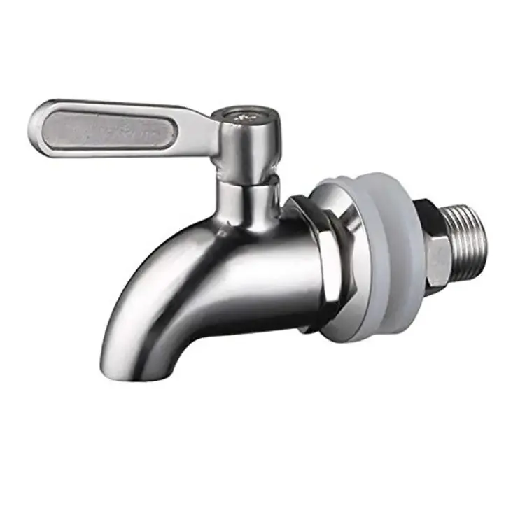 Cheap Price Beverage Dispenser Spigot SUS304 Stainless Steel Tap faucet for barrel Jar Juice Cold Drink Wine Beer