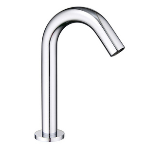 Cheap brass basin faucet deck mounted basin faucets induction automatic sensor airport hotel school WC toilet water taps