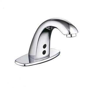 Bathroom Brass Faucet Commercial Automatic Faucets Toilet Water Tap Sensor Basin Vanity Faucet for Hotel School Laboratory