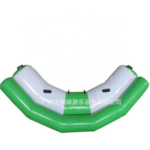 0.9mm PVC Material Inflatable Water Seesaw/Water Teeter Totter For Game Entertainment