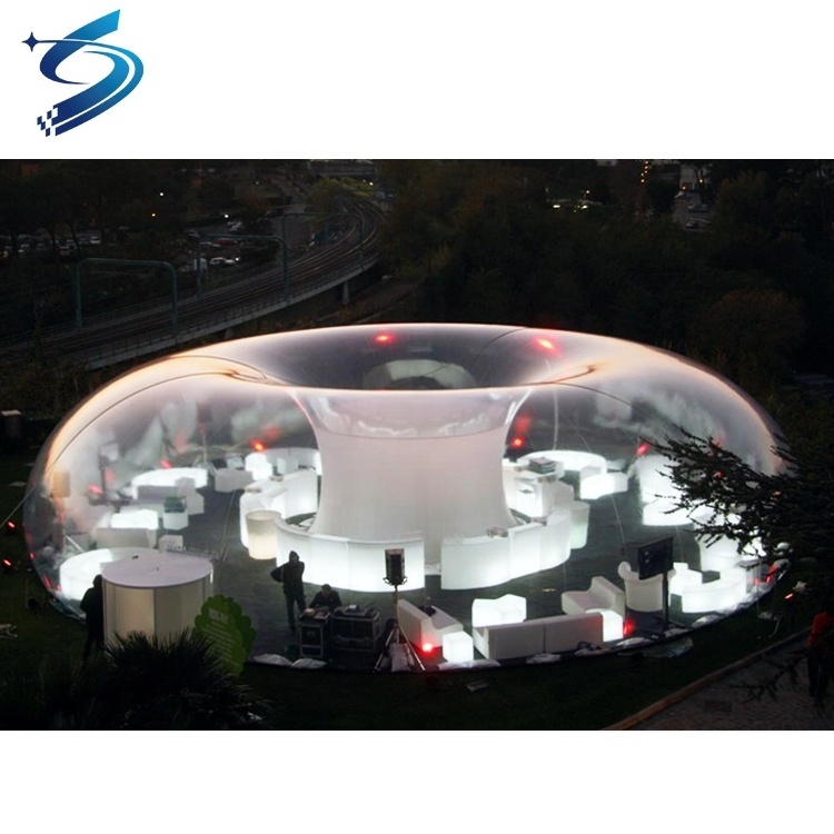 Big Outdoor Huge Inflatable Transparent Clear Roof Igloo Dome Party Event Bubble Tent