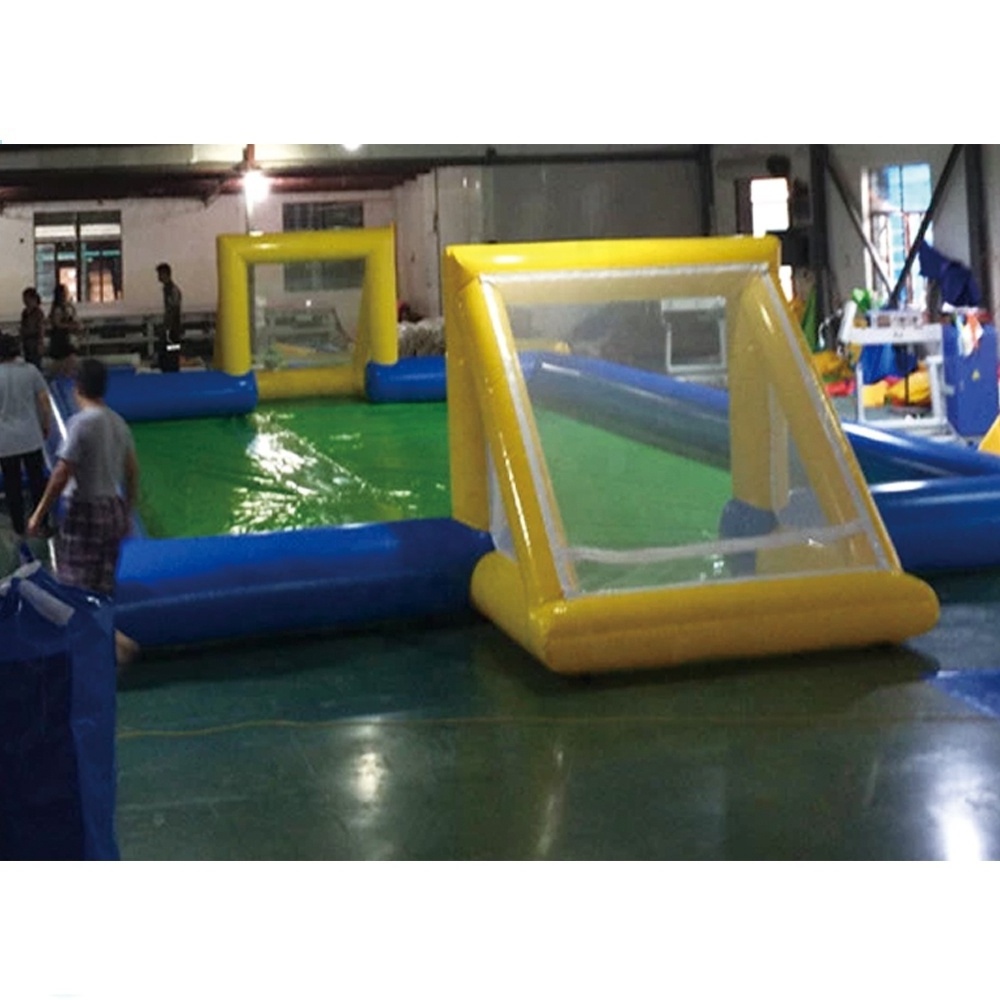 Inflatable Sport Game Toys Soccer Playground Inflatable Water Soap Soccer bubble  football Field For Sale