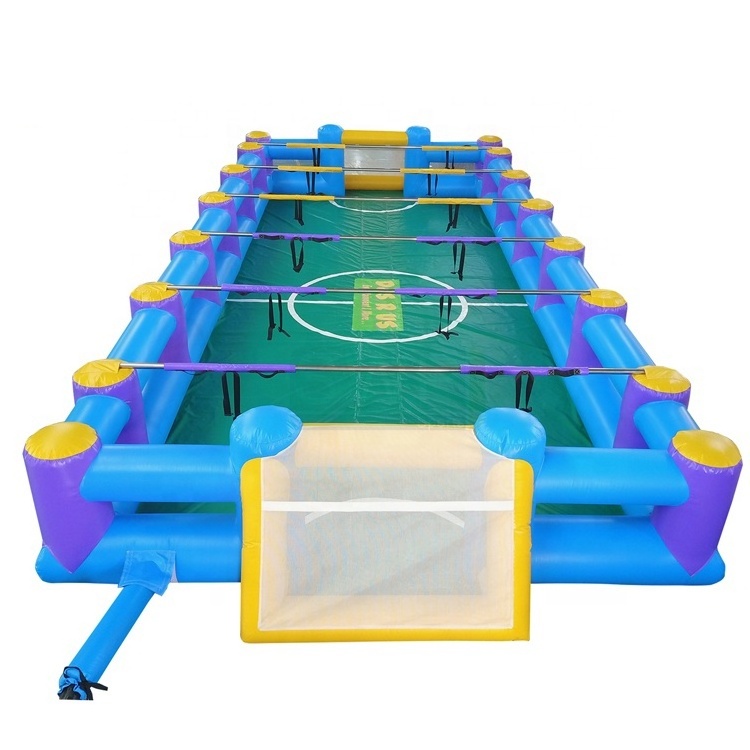 Inflatable Soap Football Field Indoor Sport Soccer Pitch Cage for Sale