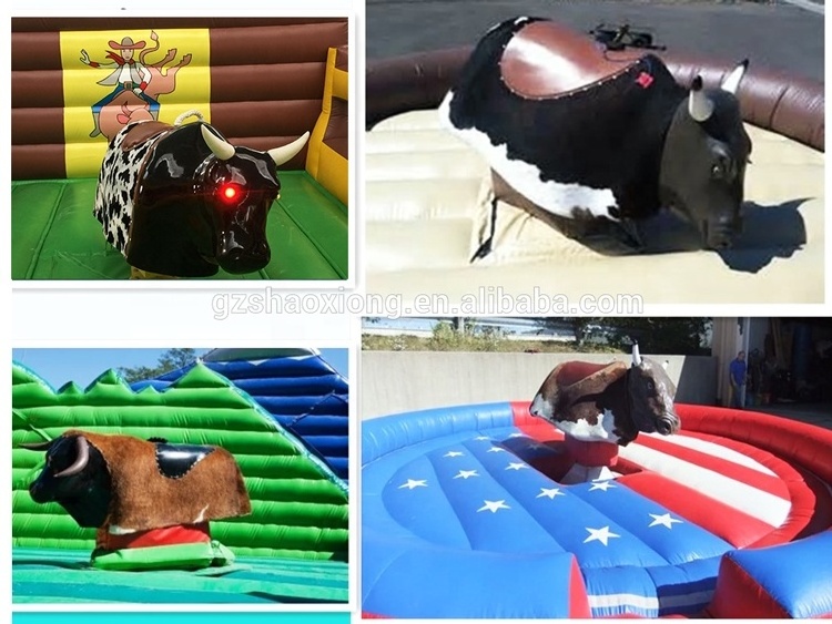 Hot Sale Inflatable Mechanical Bull,Inflatable Mechanical Bull Riding Games, Inflatable Bull Rodeo Game