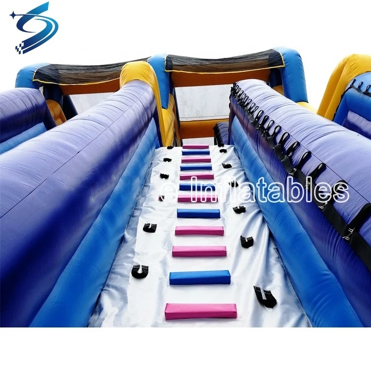 Commercial Grade Adult Inflatable Pool Slide Big Giants Hippo Inflatable Trippo Bounce Water Slip Slide