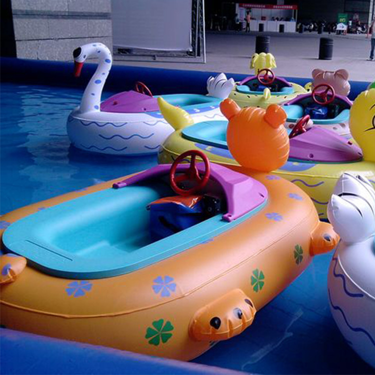 Pool Toys Inflatable Kids Adults Bumper Boats Animal Style Motor Bumper Boats For Sales