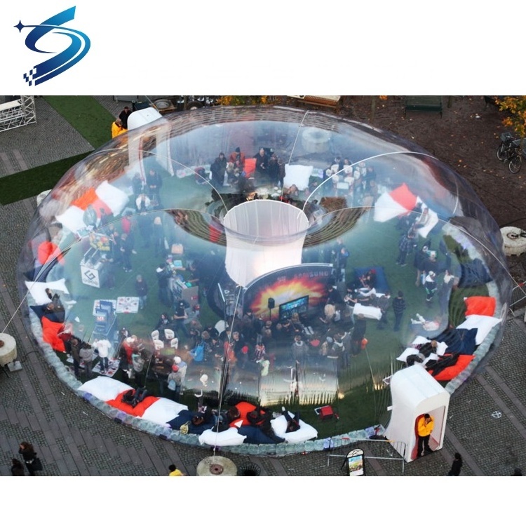 Big Outdoor Huge Inflatable Transparent Clear Roof Igloo Dome Party Event Bubble Tent