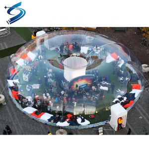 Big Outdoor Huge Inflatable Transparent Clear Roof Igloo Dome Party Event Bubble Tent