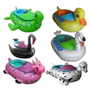 Pool Toys Inflatable Kids Adults Bumper Boats Animal Style Motor Bumper Boats For Sales