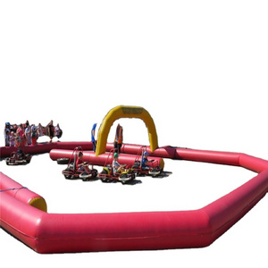 Go Kart Track Race Track Gokart Inflatable Zorb Ball Go Karts Racing Race Car Track for Sale