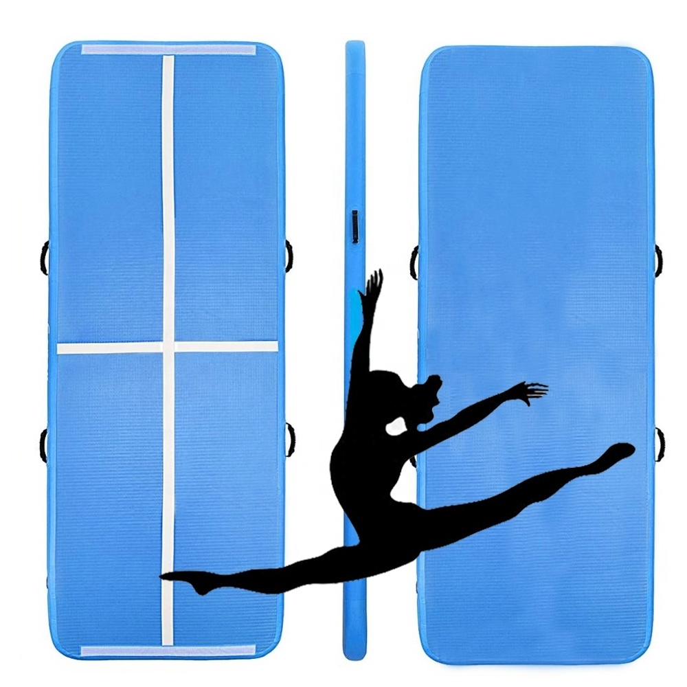 Cheap Yogamat Air Track Factory Inflatable Airtrack Air Floor Gymnastics Tumbling Mat For Sale