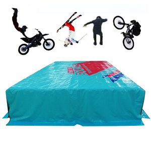 Free Fall Extreme Sports Inflatable Safety Jump Air Bag Airbag Landing Stunt Mat Air Mattress Landing Pad