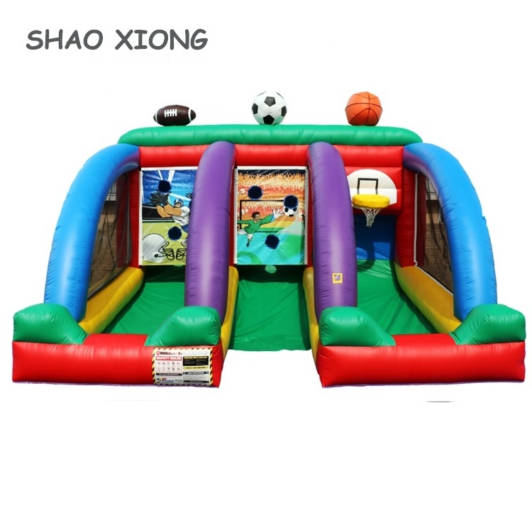 Juegos Inflables Games Park Amusement Adult Kids Inflatable Carnival Booth Games 3 In 1