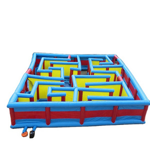 Hot Selling factory supply inflatable haunted house maze laser tag arena, Indoor/outdoor tag maze for laser shoot game