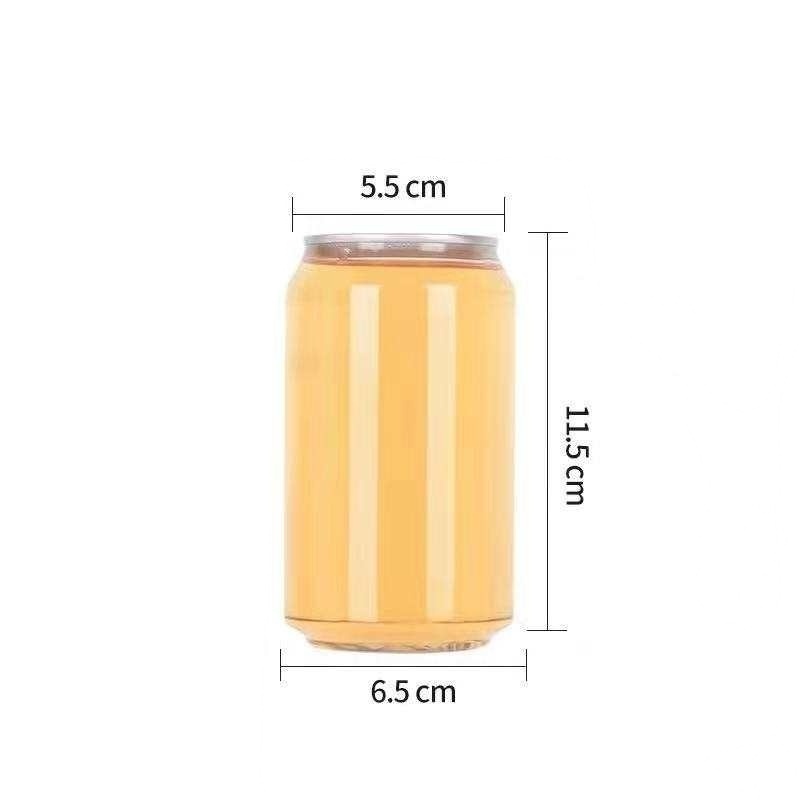 330ml 12oz Empty Aluminium Soda Pop Can With Easy Open End Lid For Beverage Drinking