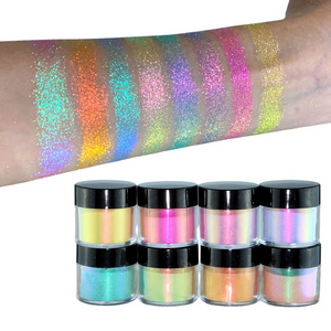 Sheenbow  Candy Aurora Colorshift Multichrome Metallic Powder: Shimmer and Shine with Enchanting Color-Changing Effects