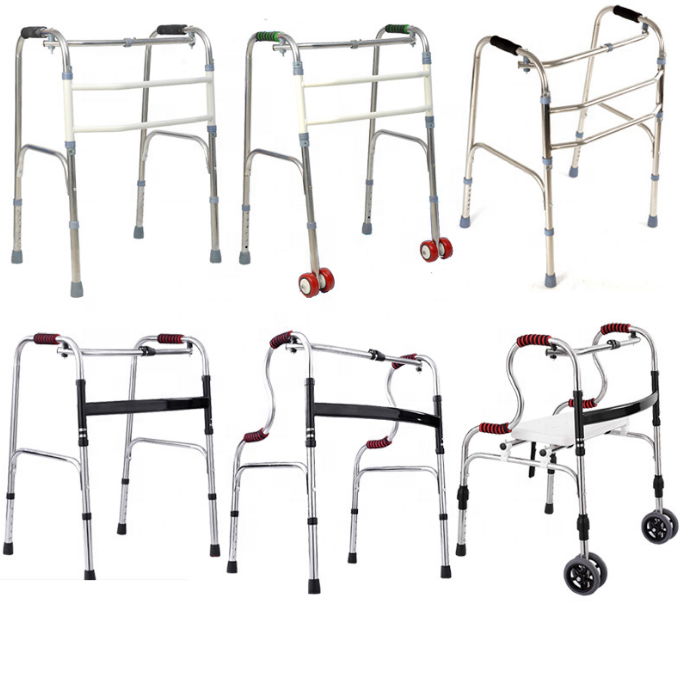 Walker Aids Rollator Old People Standing Frame Rehabilitation for Disabled the Elder