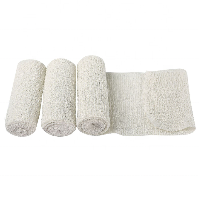 Elastic Crepe Bandage For Pain Relief Gauze Pads Dressing Sponge Bandage Hospital Medical Surgical Fist Aid Kit 5cm 7.5cm 10cm