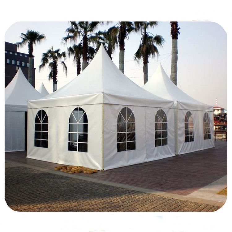 Wholesale China factory white canopy pagoda tent wedding reception tents 10x10ft 20x20ft 30x30ft