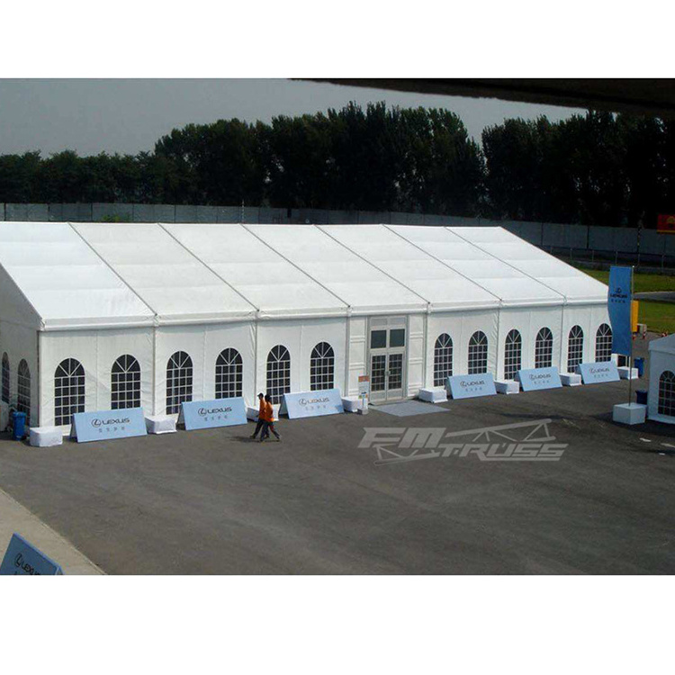 Outdoor large  industrial portable gazebo sport tent 3x3m 5x5m with white canopy