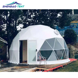 3m 4m 5m 6m 8m 10m 12 m transparent Garden PVC  Clear Geodesic  Dome Tent