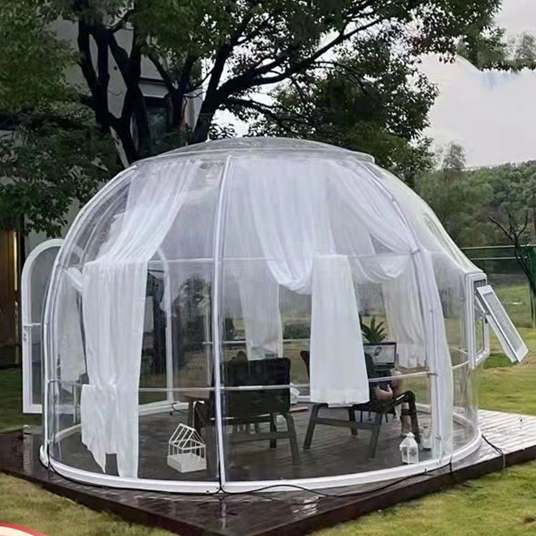 Tent House Outdoor New Wooden Popular Glamping Dome Used Tent Game House For Spa House Yurt Tent