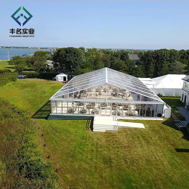 Aluminum Frame PVC Cover Marquee tent for Wedding Party Events Exhibition Church Festival Catering Marriage from Guangzhou China