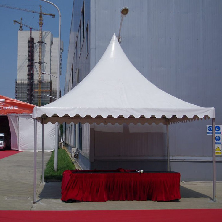 Removable mobile gazebo pagoda tents 10x10ft 20x20ft 30x30ft with waterproof pvc canopy