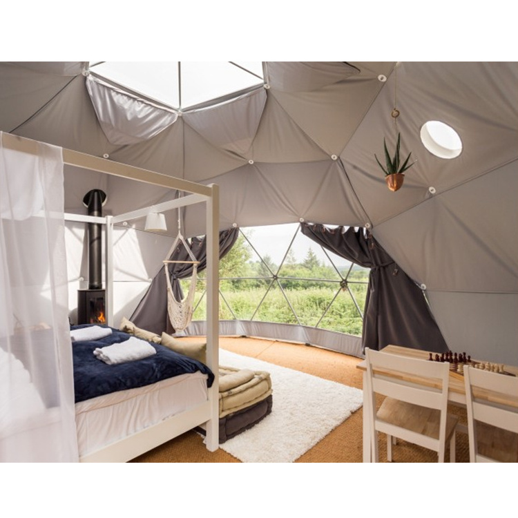 6x6m Custom made hotel luxury resort tents for glamping