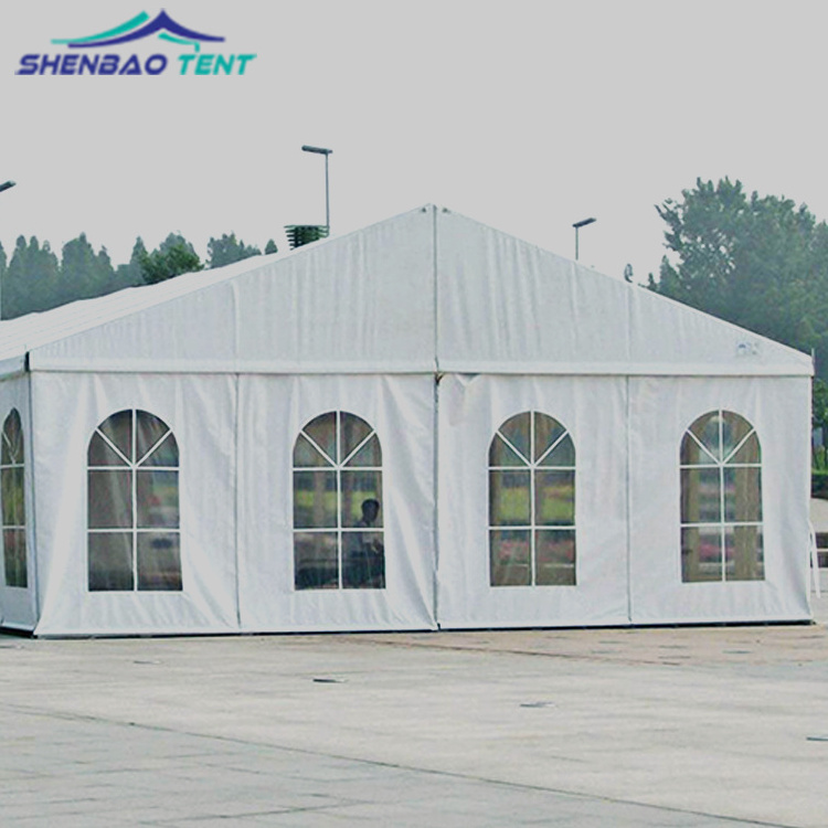 Luxury 10x20 20 x 40 50x30 outdoor large white aluminum parti wed design event wedding party marquee tent for 200 300 500 people