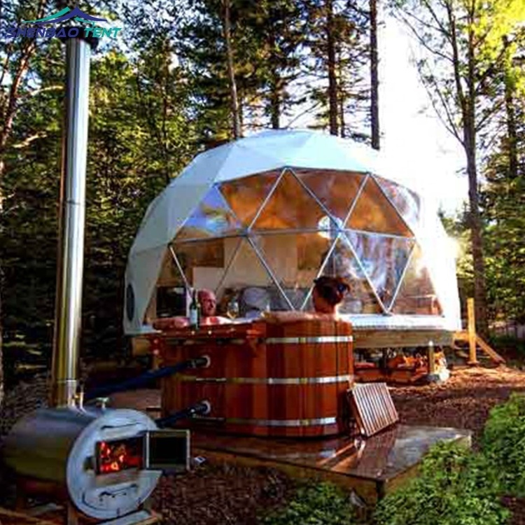 Outdoor Garden Luxury Hotel Dome House camping & hiking Igloo Geodesic Dome House Tent