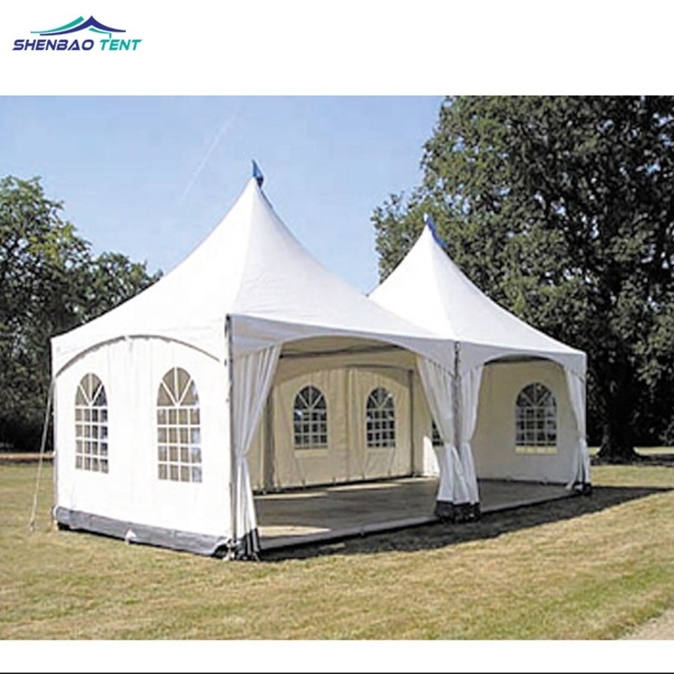 Wholesale China factory white canopy pagoda tent wedding reception tents 10x10ft 20x20ft 30x30ft