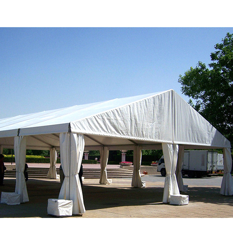 Heavy Duty Outdoor Canopy Event Tent PVC Luxury  Hotel Waterproof  Marquee Tent Aluminum Warehouse Storage Trade Show Tent