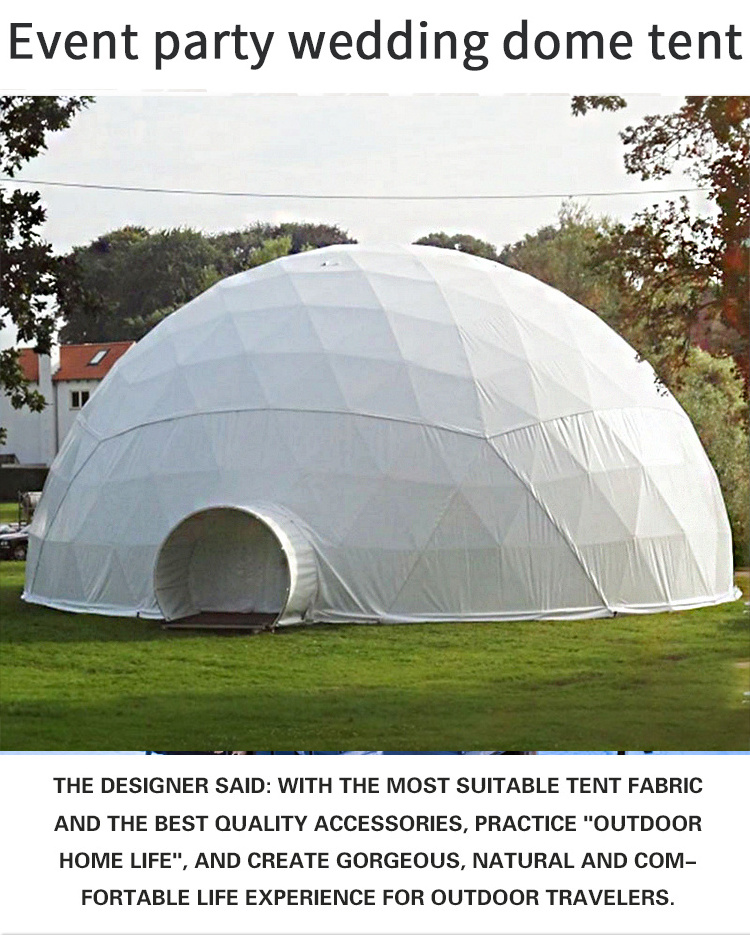 Outdoor Big Geodesic Camping Dome Projection Screen Tent for Movie Theater Event Carpas Para Eventos