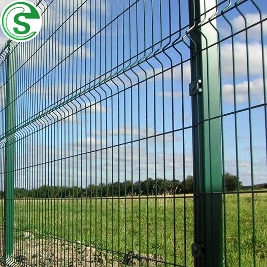 Garden House  Outdoor Galvanized Fence Wire Mesh 3d Nylofor Welded Curved Decorative  Panel Fencing Price