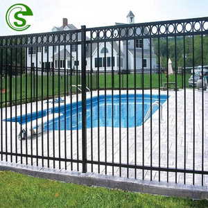 Garden Swimming Pool Flat Top Fence Australia Aluminum Garden Fence Panels