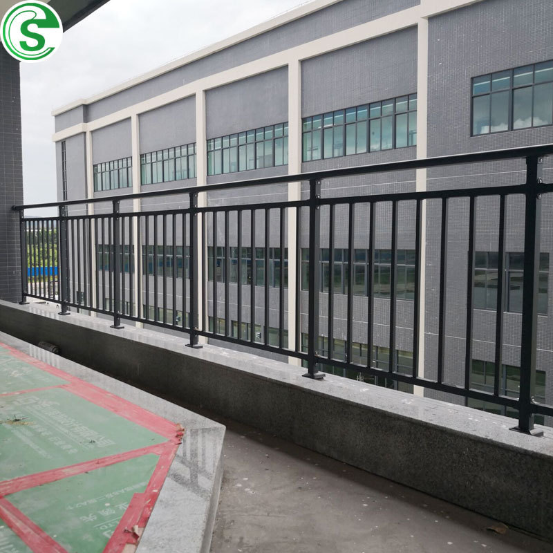 house stair fence  galvanized steel pipe balcony railing veranda handrails