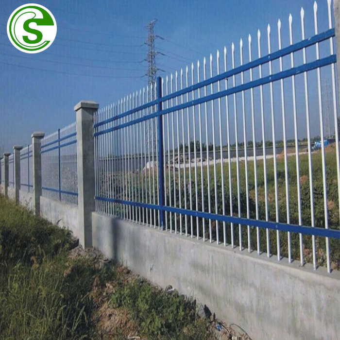 6ft 8ft Hot Dip Galvanized Stainless Tall Prefabricated Steel Bar Wire Mesh Board Panel Fence For Boundary Wall