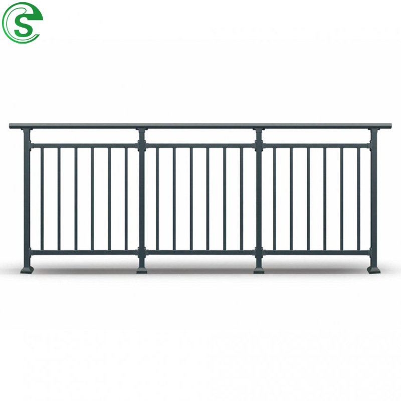 house stair fence  galvanized steel pipe balcony railing veranda handrails