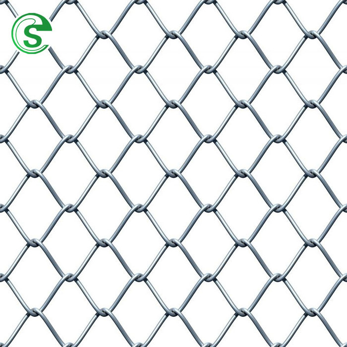 Galvanized used chain link zoo mesh fence for sale