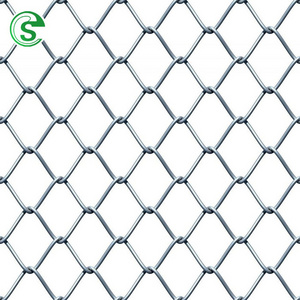 Galvanized used chain link zoo mesh fence for sale