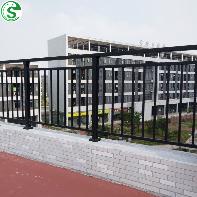 house stair fence  galvanized steel pipe balcony railing veranda handrails