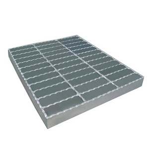 Frame Weld Walkway Deck Steel Grating Heavy Duty Mild Use Hot Dipped Galvanized Drain Floor Steel Bar Grating Singapore