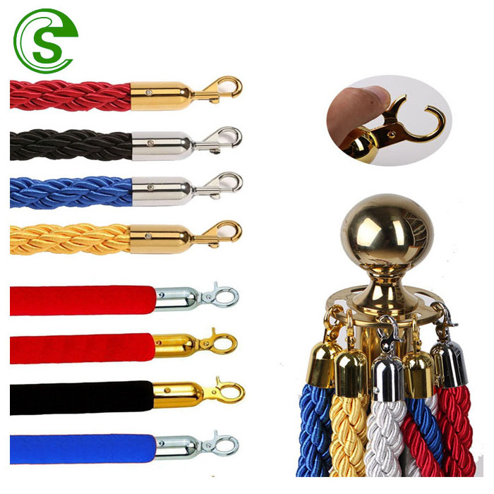 Hot Sale Crowd Control Safe barrier Barrier Railing Rope Stanchion Rope Stanchions